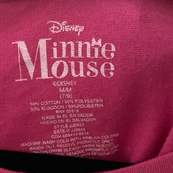 Disney Minnie Mouse Sweatshirt w/ pockets - Picture 5 of 5